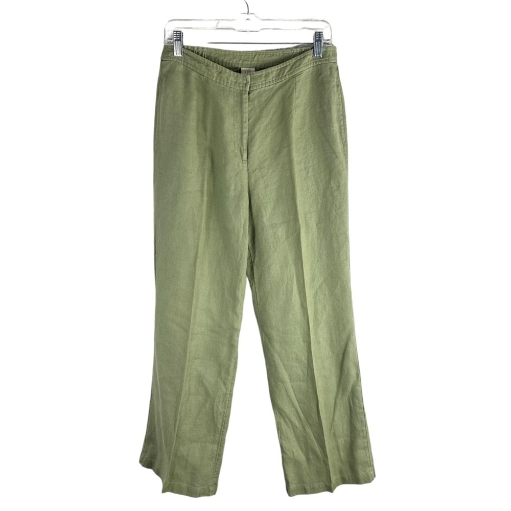 J. Jill 100% Linen Wide Pants SZ 10